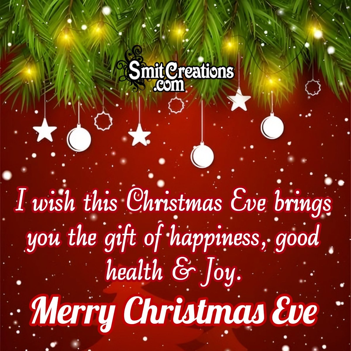 Best Merry Christmas Eve Wish Image