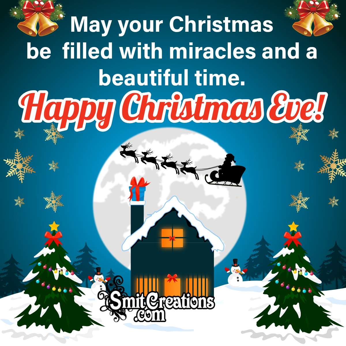 Happy Christmas Eve Wish Picture