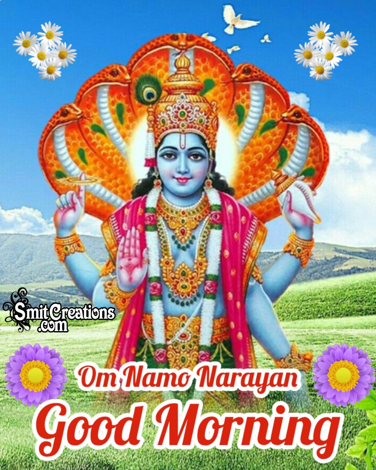 Om Namo Narayan Good Morning