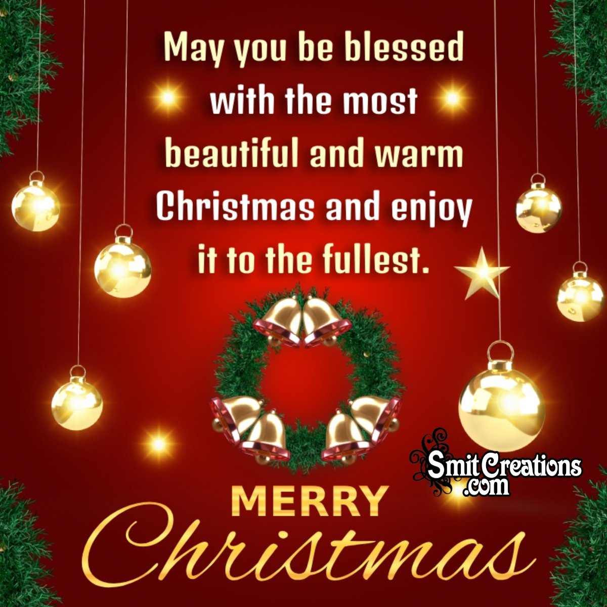 Religious Merry Christmas Wish Image