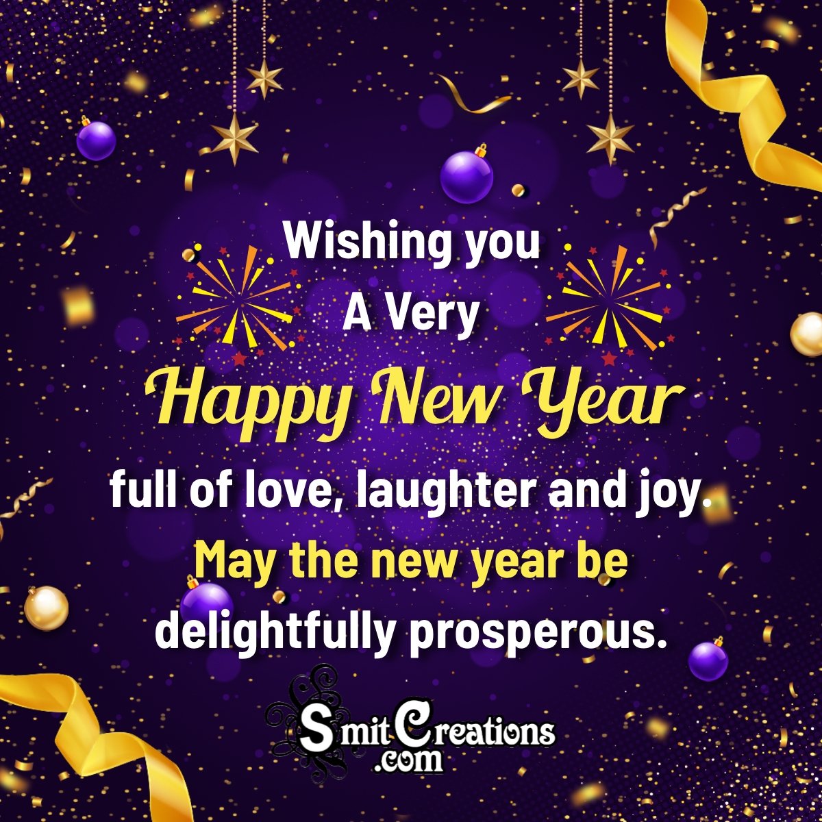 Wishing You A Very Happy New Year