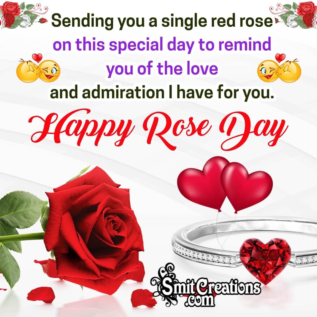 Happy Rose Day Wish Greetings