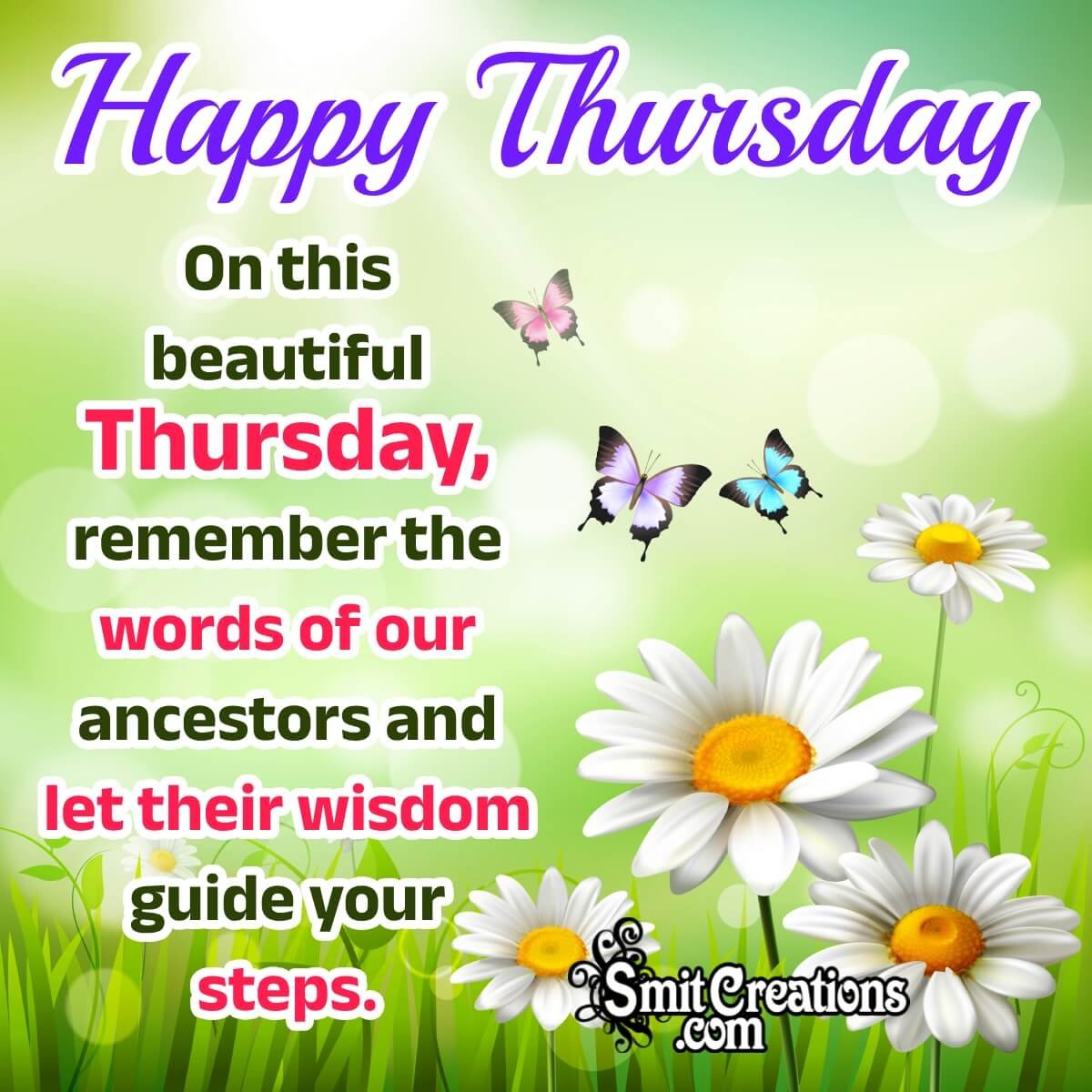 Happy Thursday Beautiful Message
