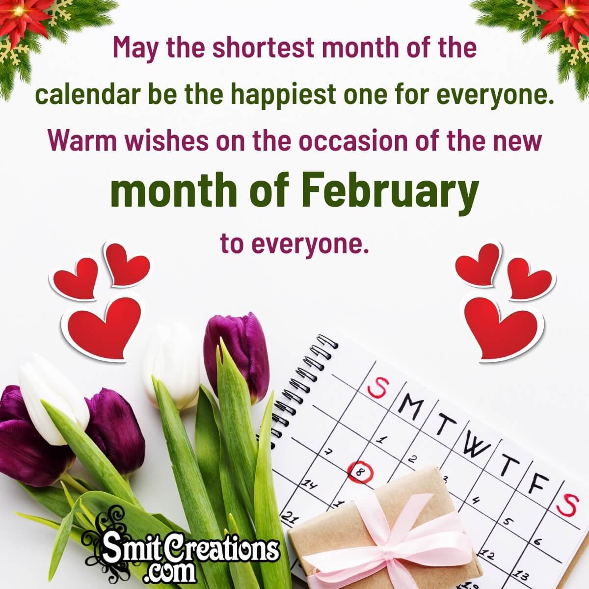 Warm Wishes For February Month