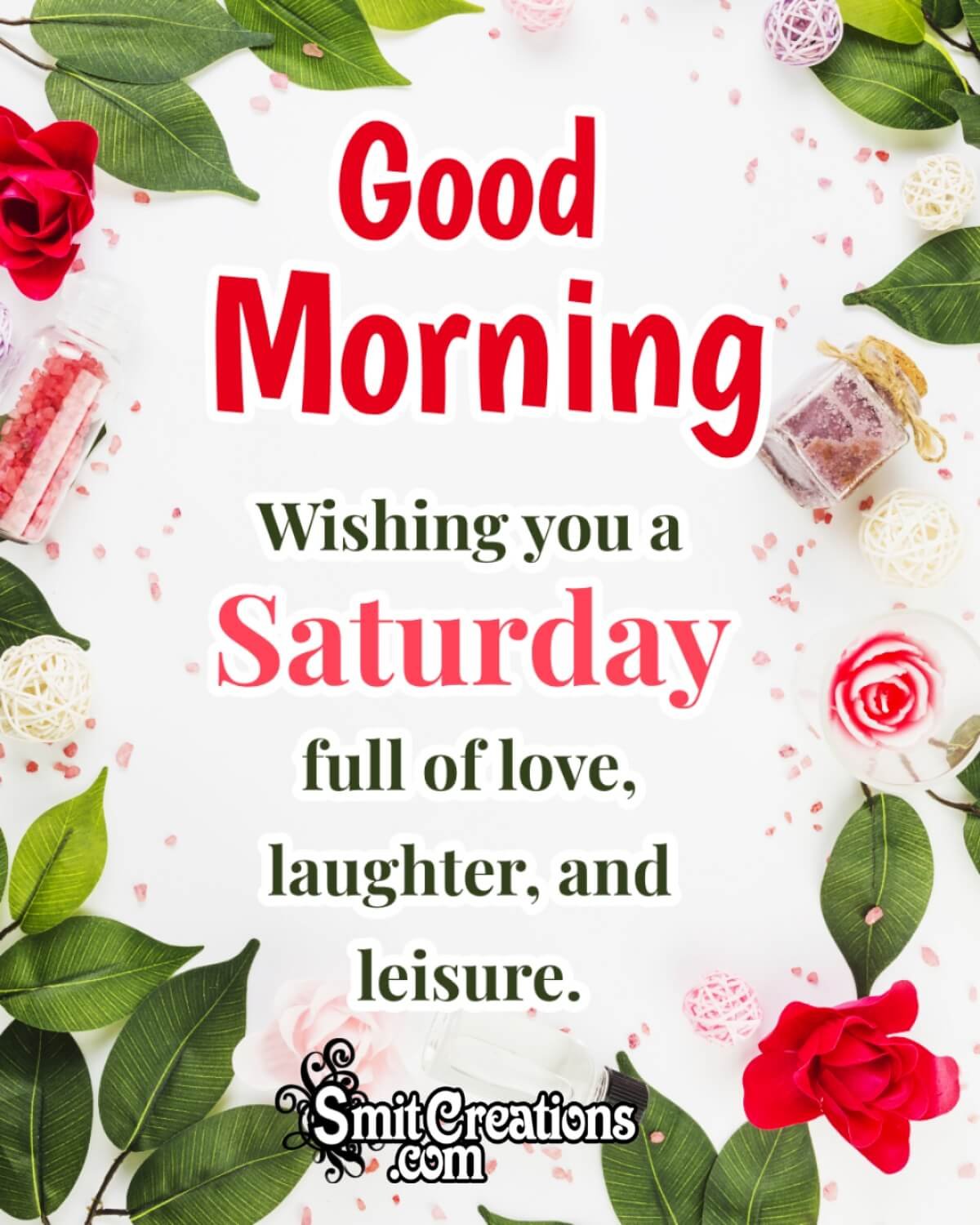 Good Morning Happy Saturday Image
