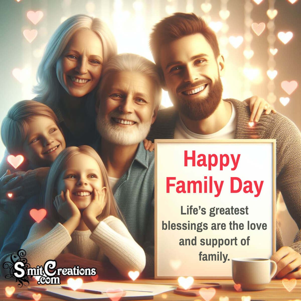 Best Family Day Greeting Picture