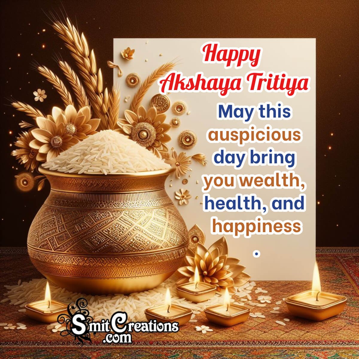 Happy Akshaya Tritiya Wish Image