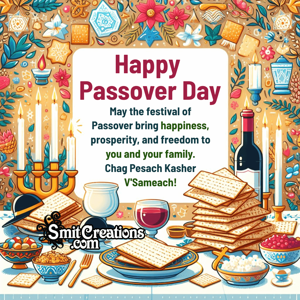 Happy Passover Day Message Pic