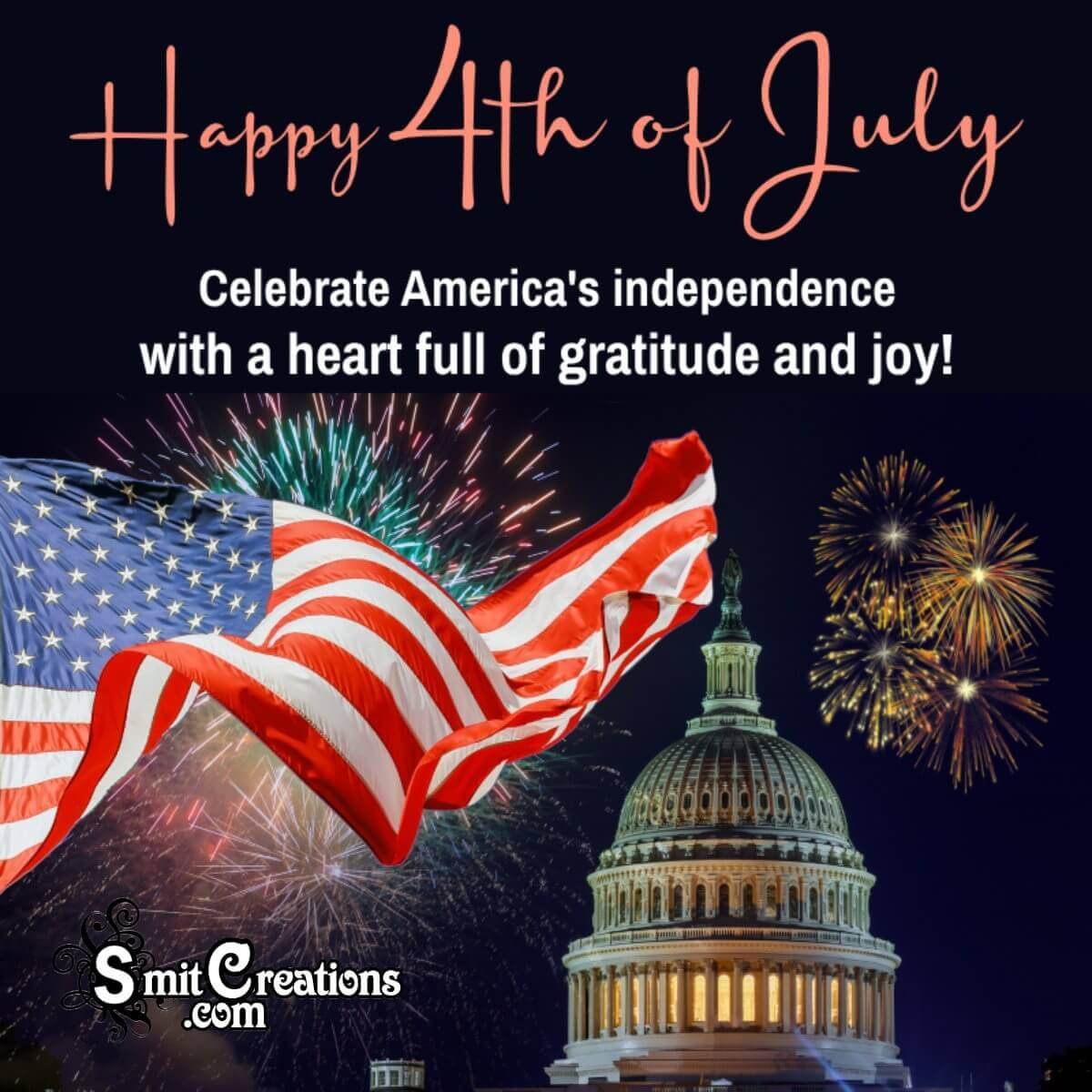 4th Of July Greeting Pic