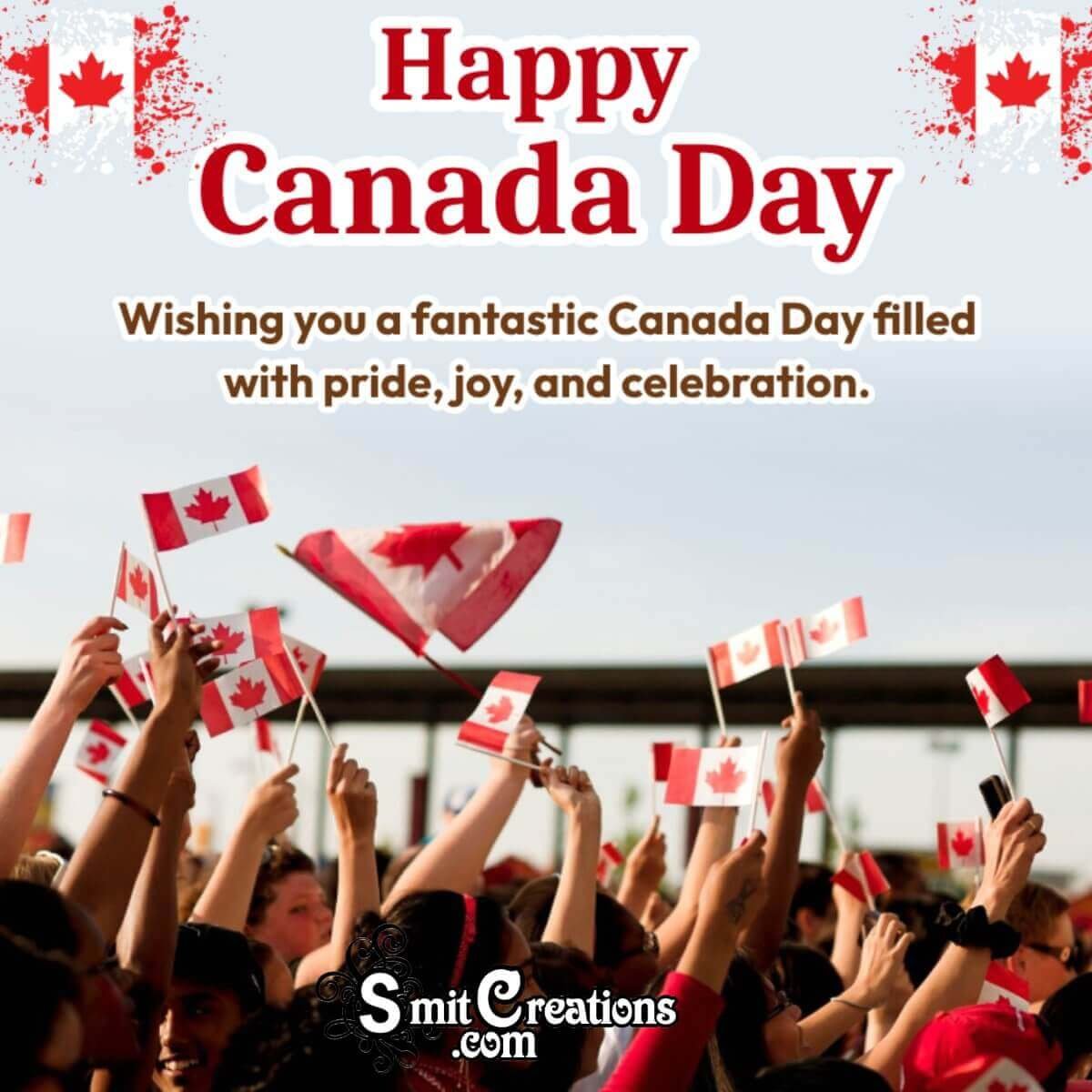 Happy Canada Day Greeting Pic