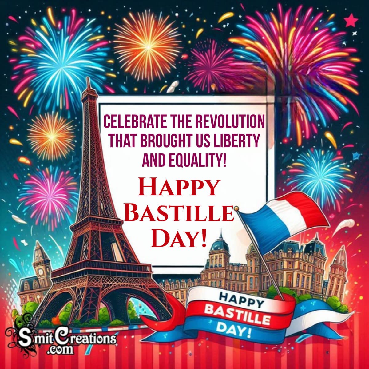 Bastille Day Status Photo