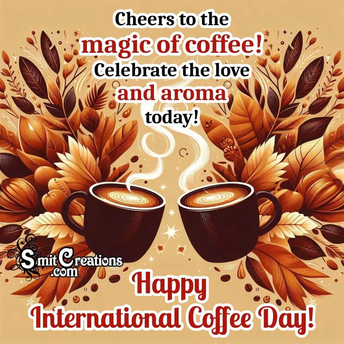 Happy International Coffee Day Status Photo