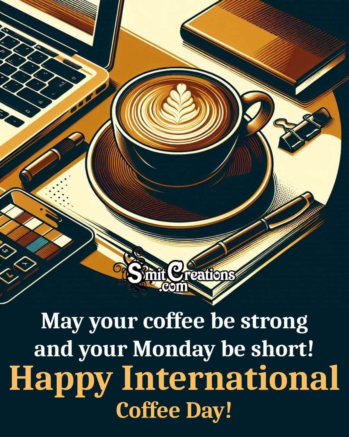 Happy International Coffee Day Wish Picture