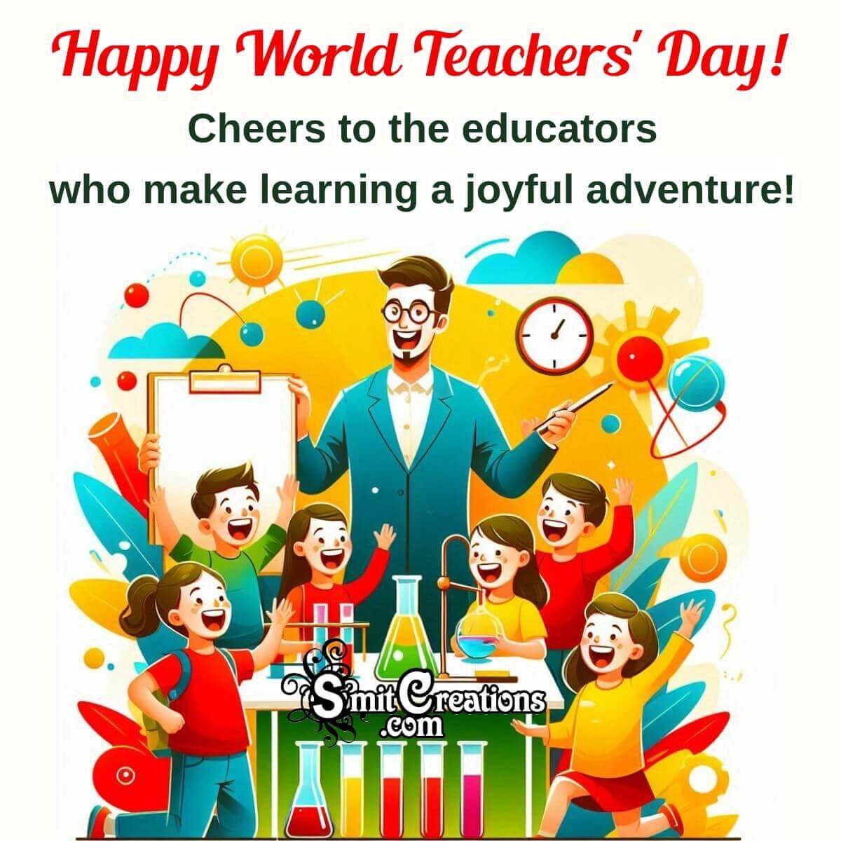 Happy World Teachers Day Status Photo
