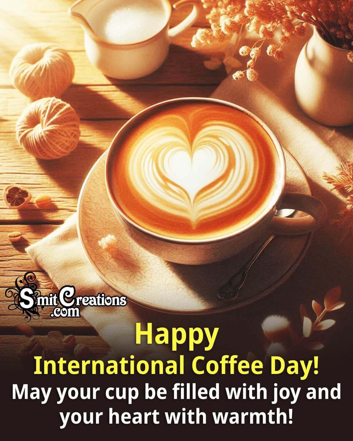 International Coffee Day Wish Photo