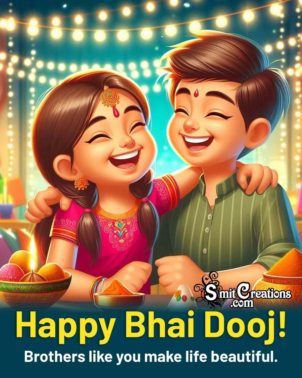 Happy Bhai Dooj Status Photo