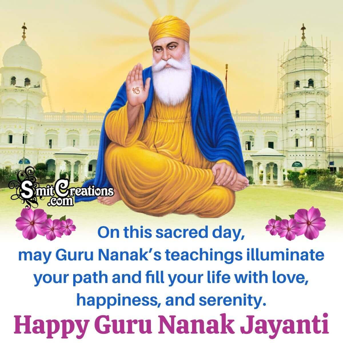 Happy Guru Nanak Jayanti Wish Picture
