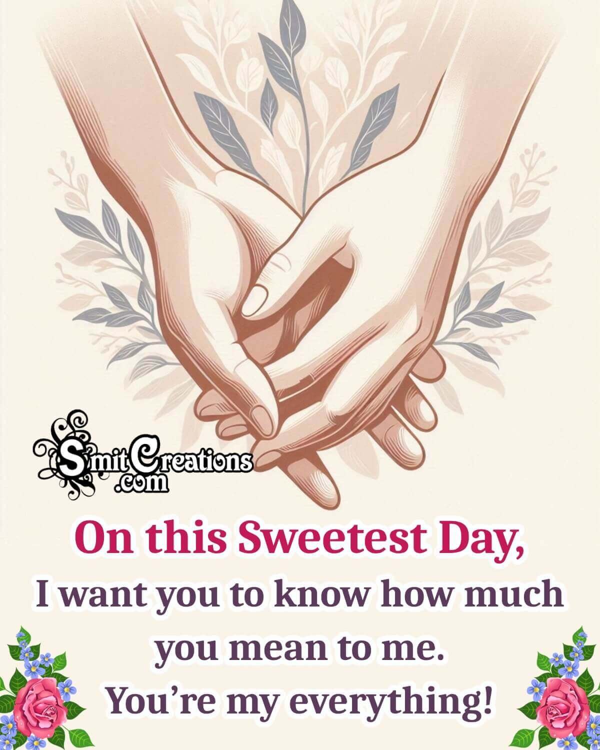 Sweetest Day Message Picture