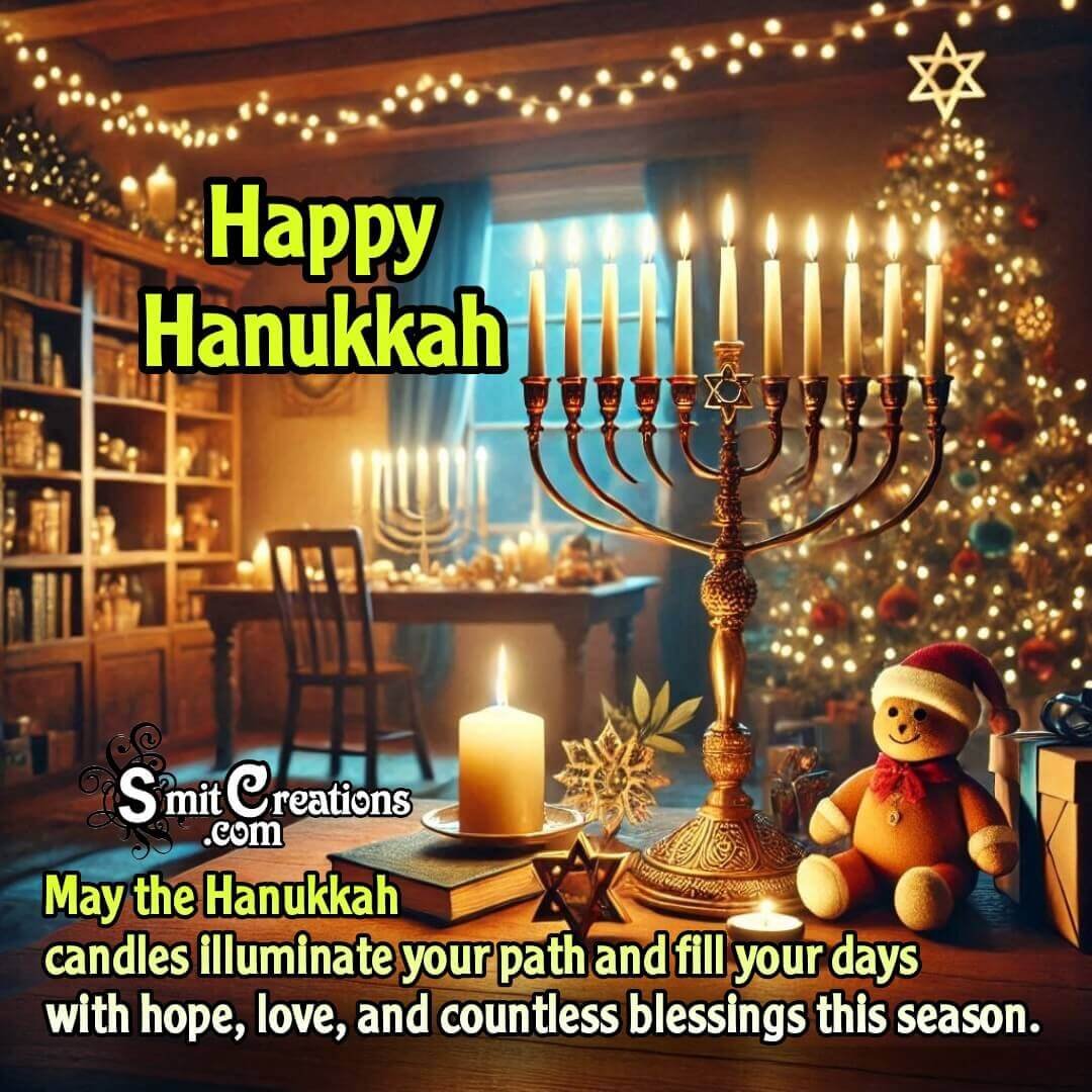 Happy Hanukkah Message Pic