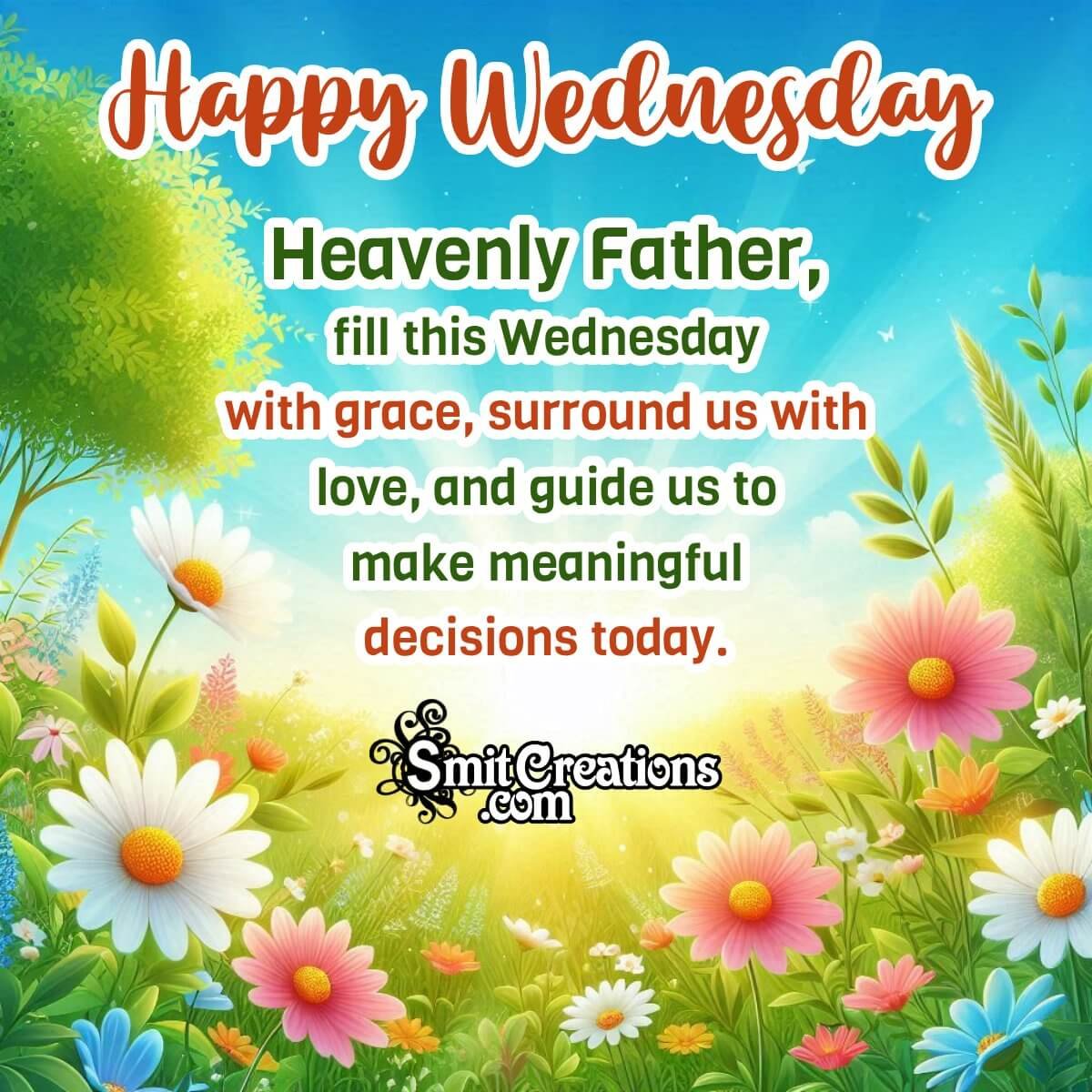 Happy Wednesday Blessing Photo