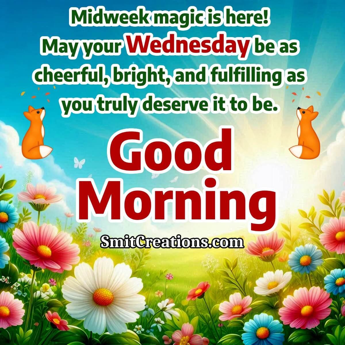 Happy Wednesday Wish Photo