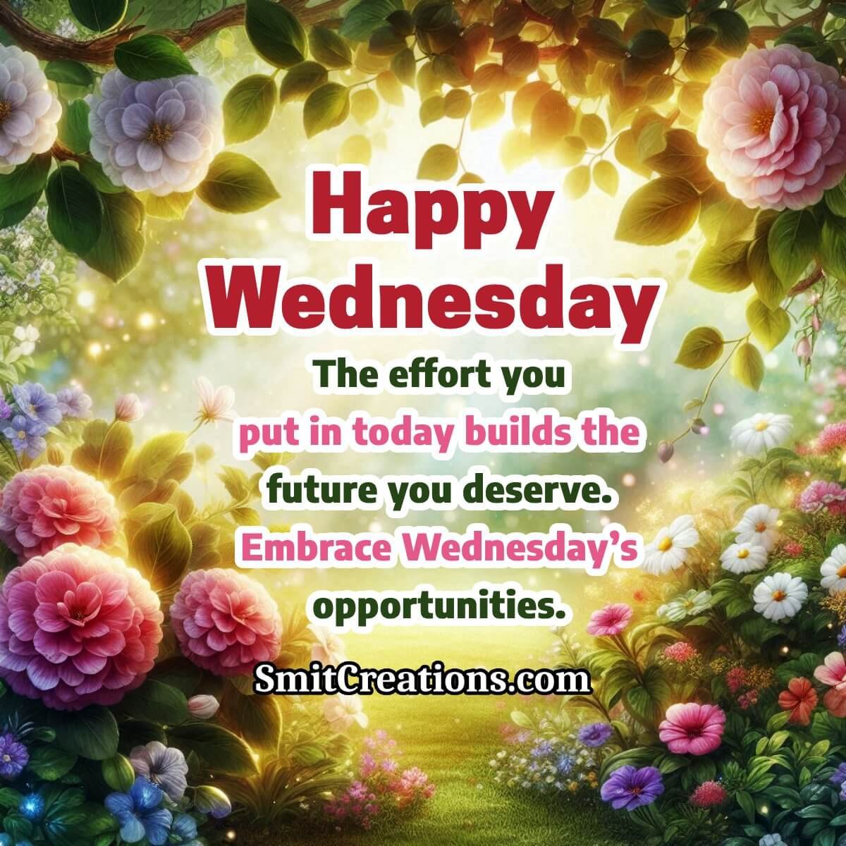 Inspirational Wednesday Quote Pic