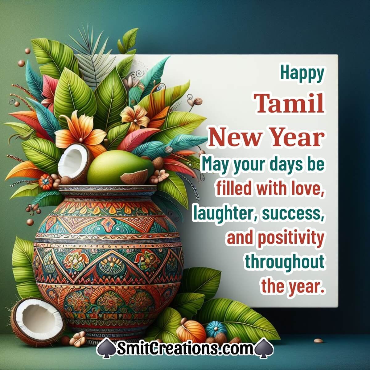 Happy Tamil New Year Best Greeting Image