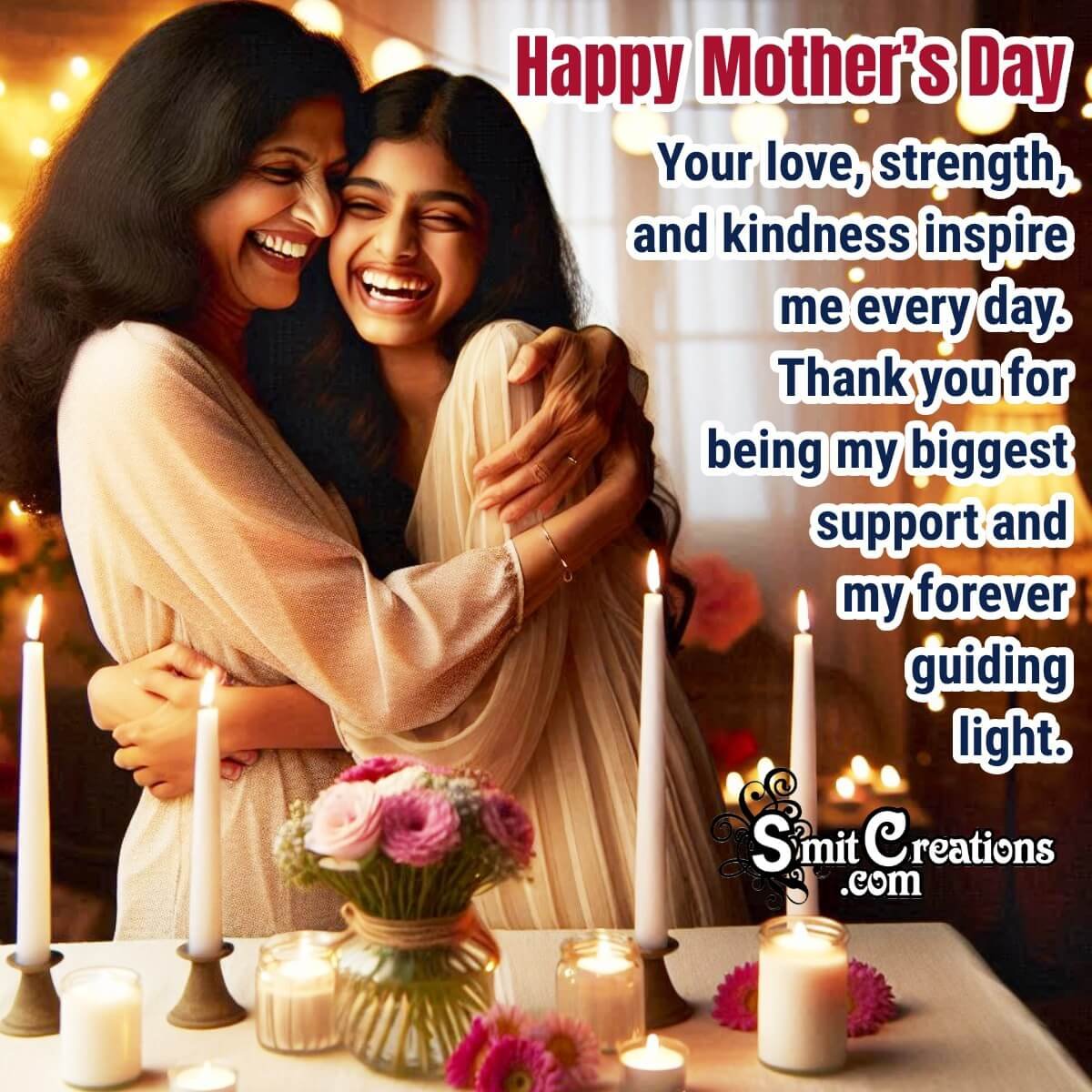Happy Mother's Day Wonderful Message Photo