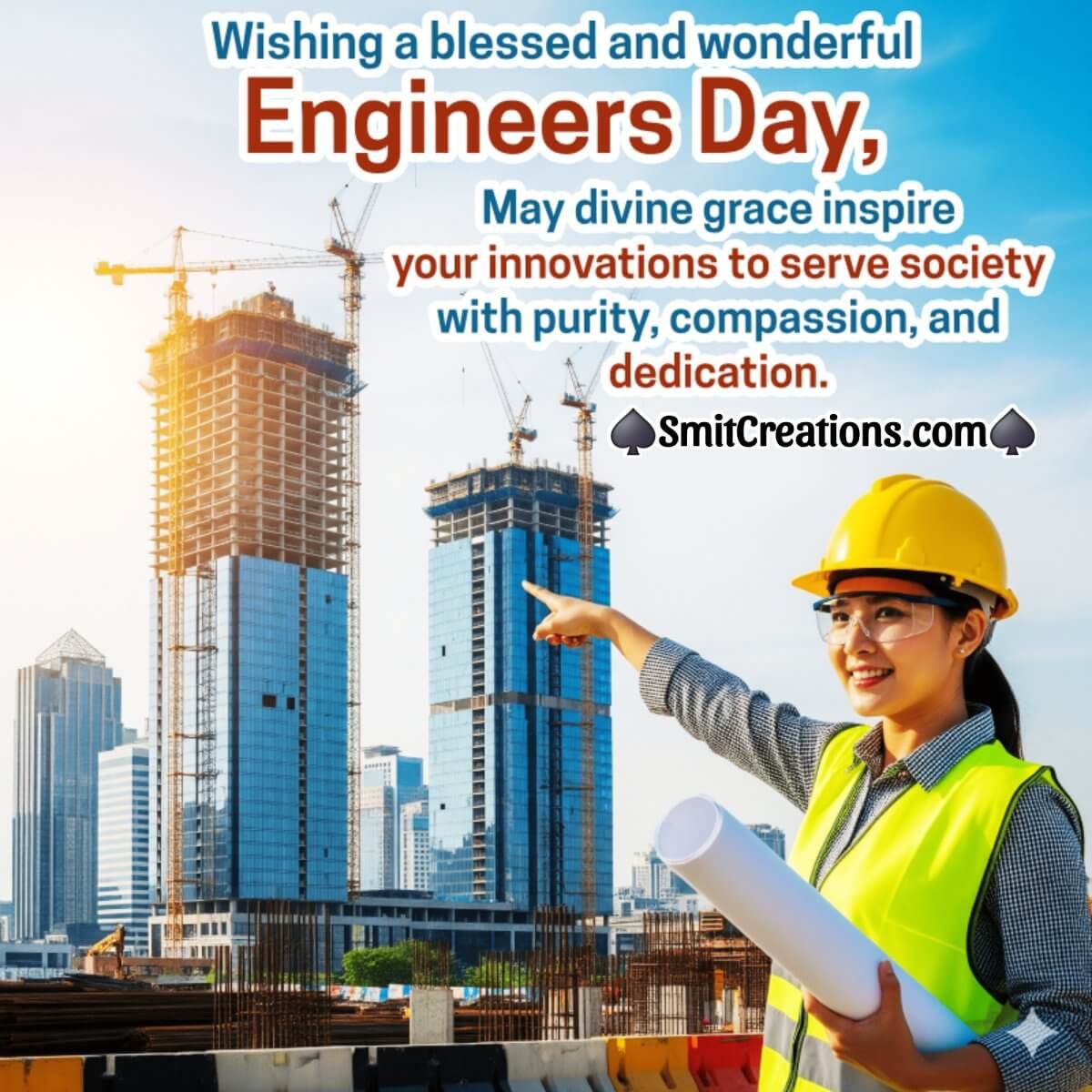 Blessed Happy Engineers Day Nice Wishing Pic