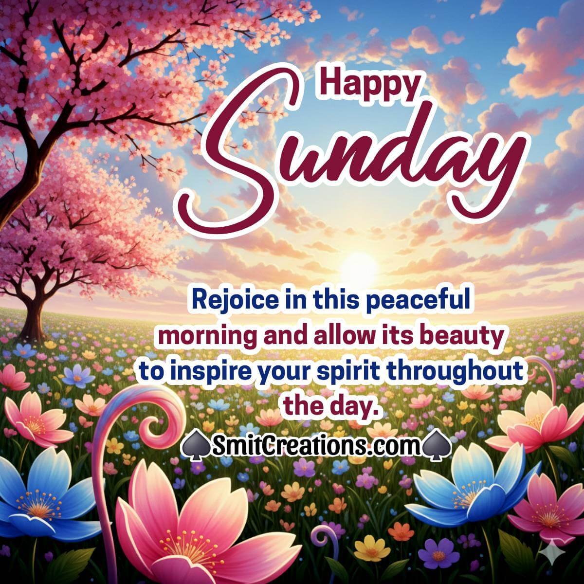 Happy Sunday Best Wishing Image
