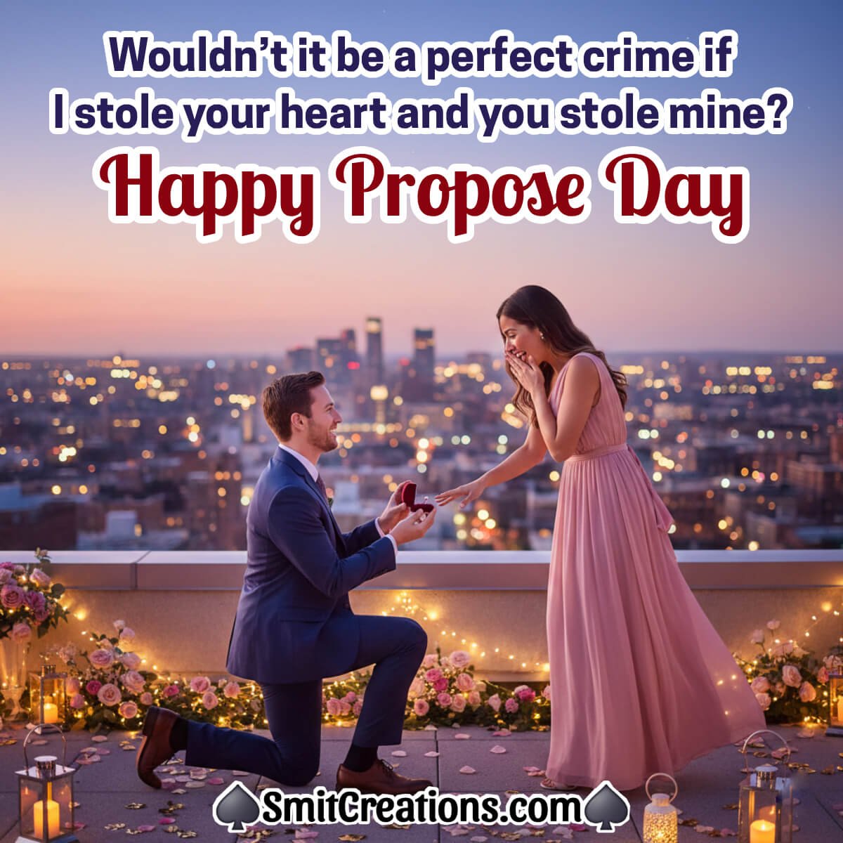 Happy Propose Day Fantastic Greeting Image