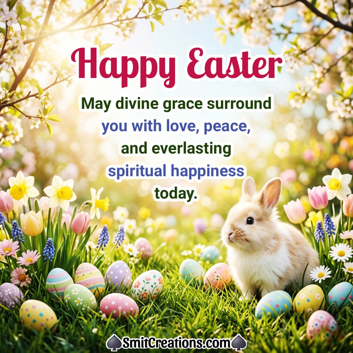 Happy Easter Divine Wishing Image