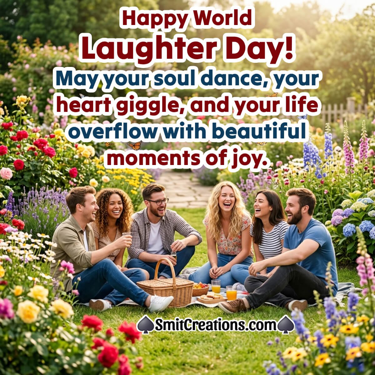 Happy World Laughter Day Nice Greeting Picture