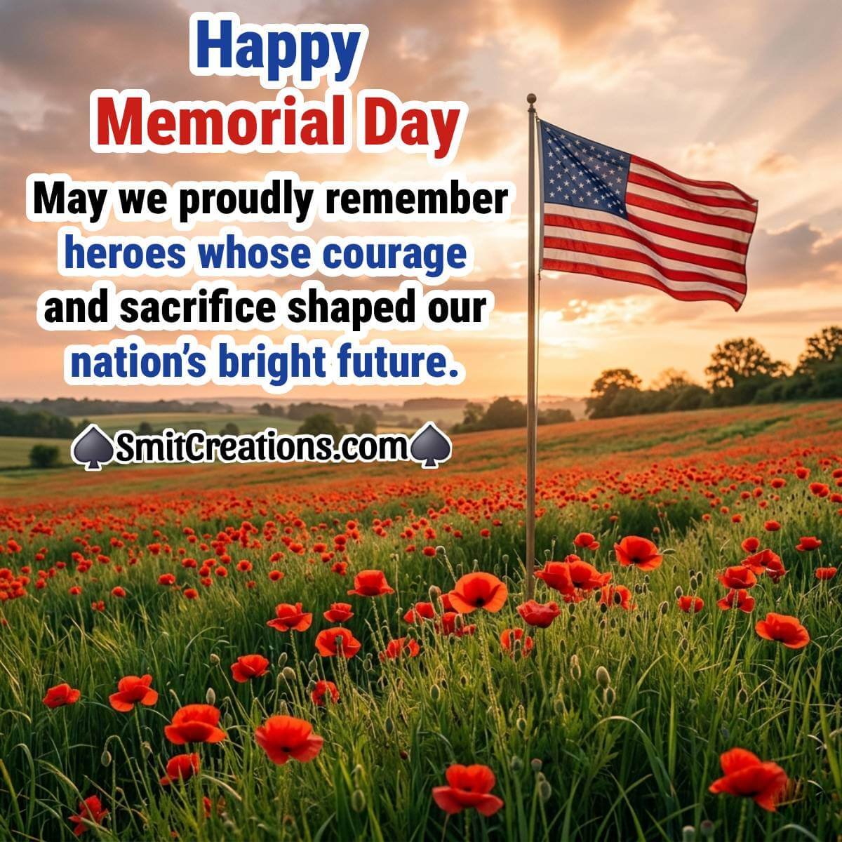 Happy Memorial Day Bright Image