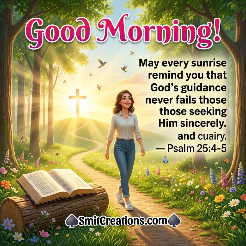 Good Morning Bible Verses For God Guidance Best Pic