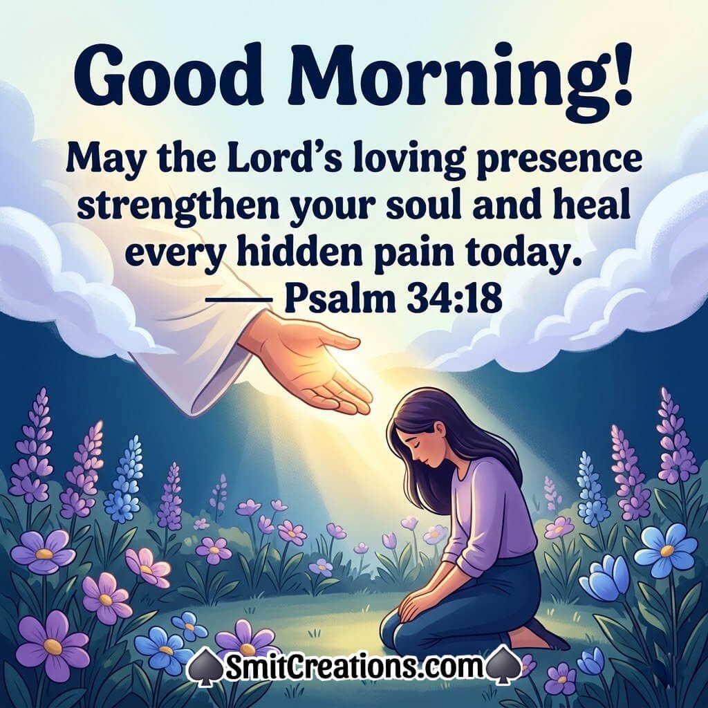 Good Morning Bible Verses For Soul And Heal Loving Pic