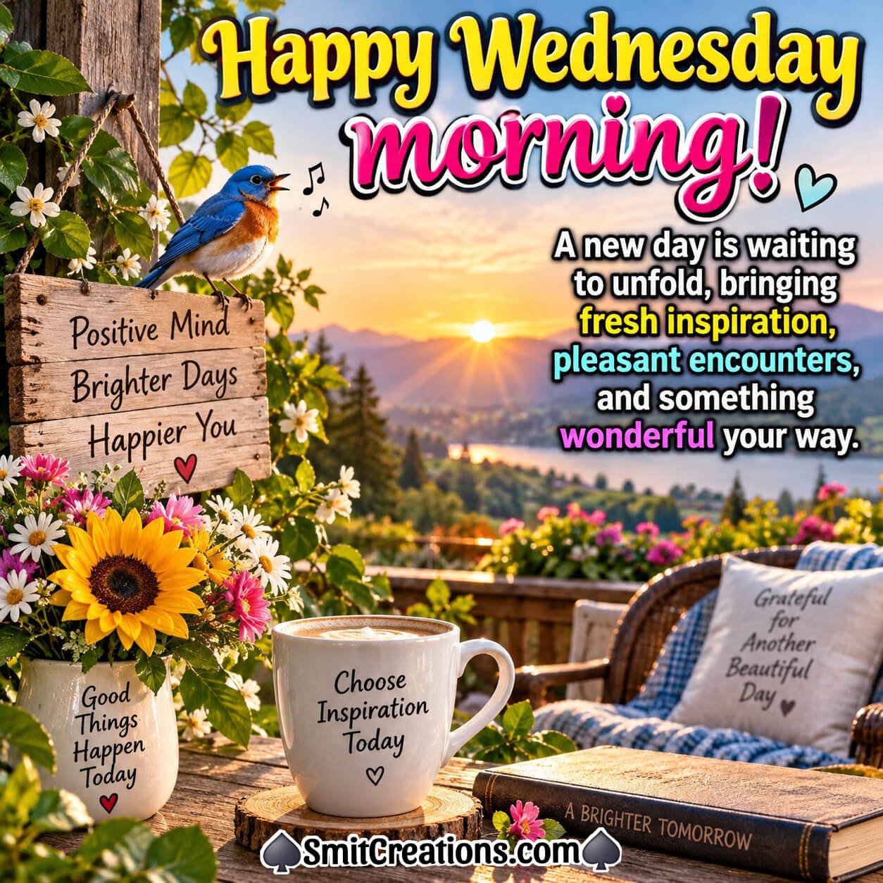 Happy Wednesday Morning Wonderful Wish Pic